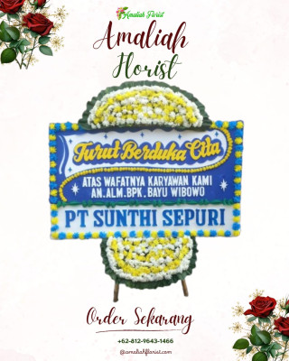 Papan Bunga Duka di Tabalong