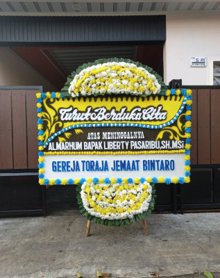 Papan Bunga Duka di Tabalong