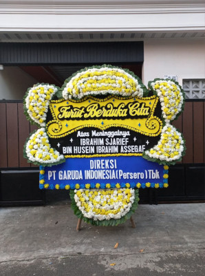 Papan Bunga Duka di Tabalong