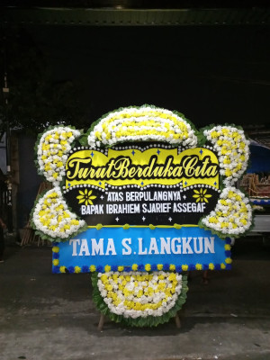 Papan Bunga Duka di Tabalong